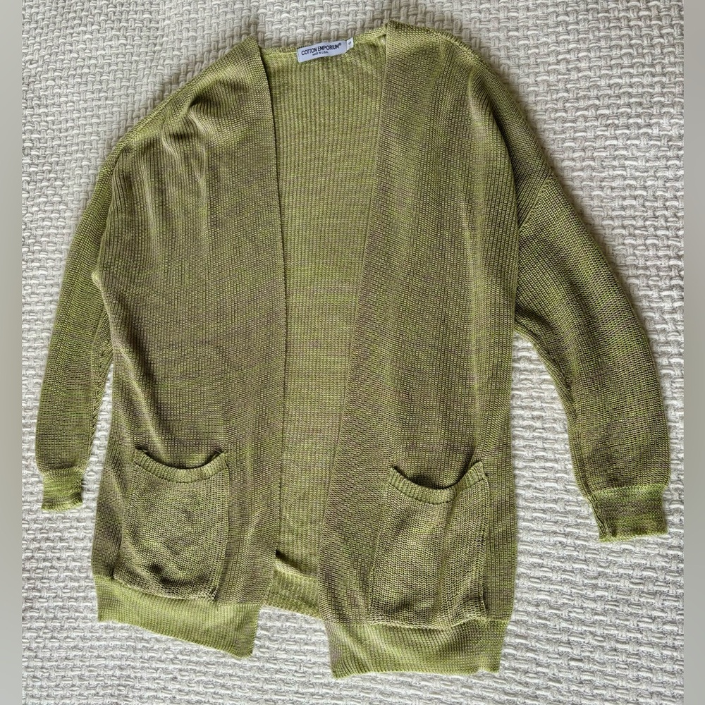 Green Cardigan